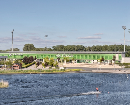 AOK-Stadion Wolfsburg (Westfassade)