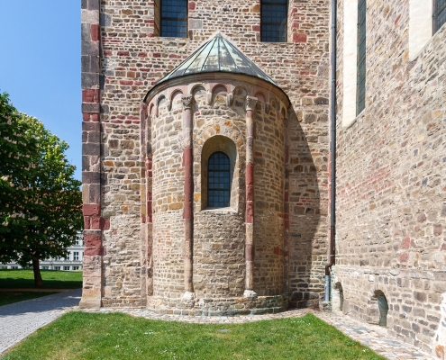 Apsis Nord-Querhaus aussen Kloster Unser Lieben Frauen Magdeburg