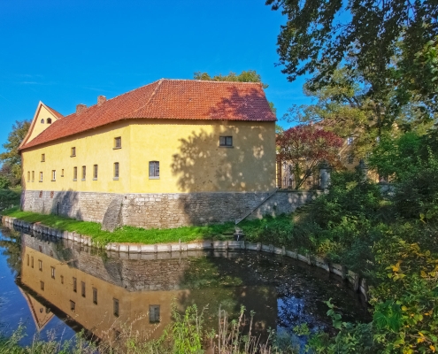 Vorburg Burg Esbeck Südansicht