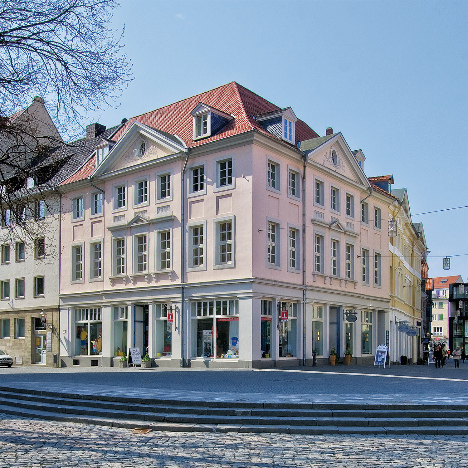 Nordostansicht ehemaliges Dompredigerhaus Braunschweig | Architekturfotografie