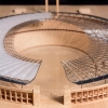 Architekturmodell Olympiastadion Berlin (Achse)