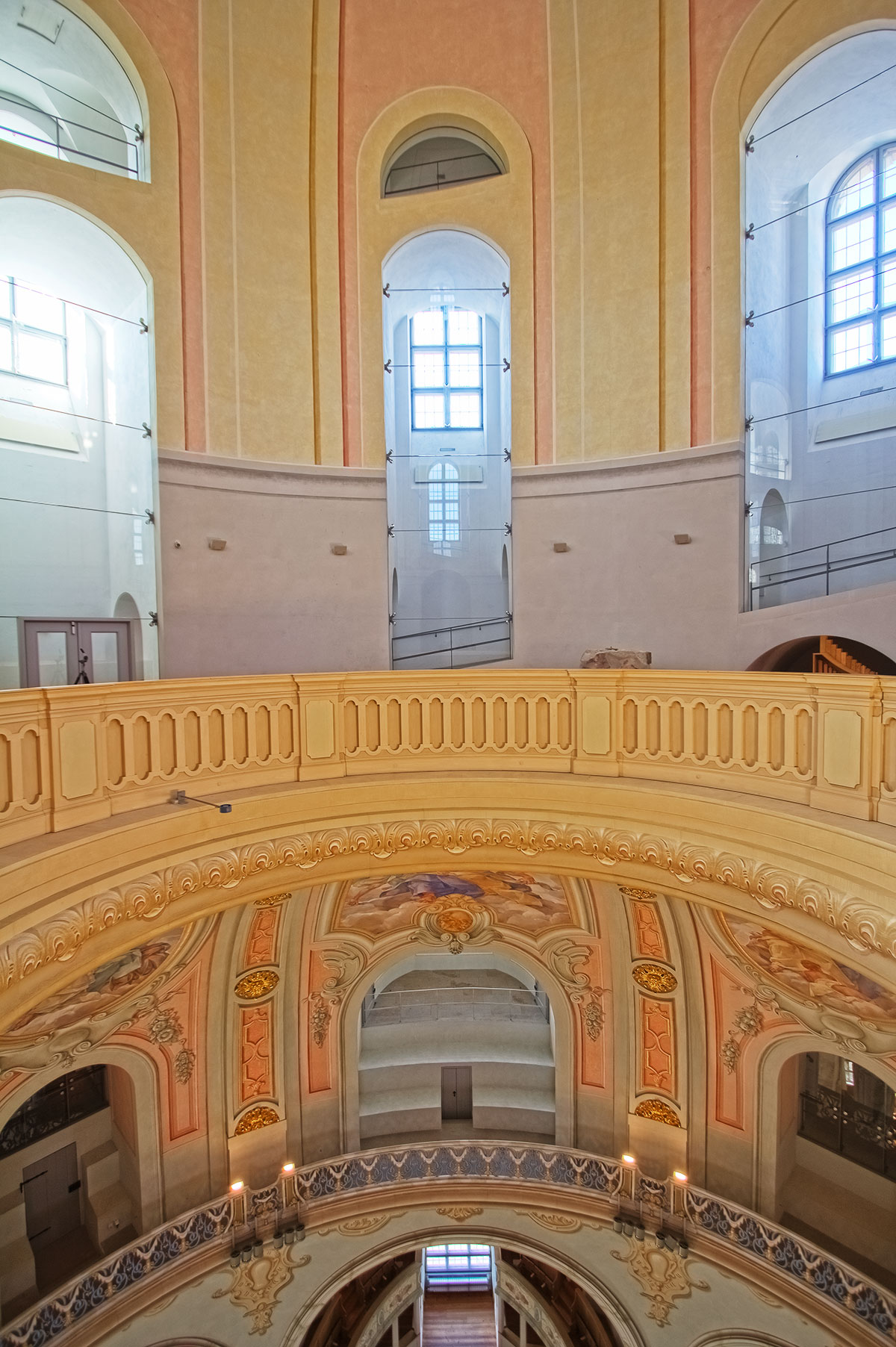 Hauptkuppelraum Frauenkirche Dresden | Architekturfotografie