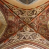 Blick in das Gewölbe der Ernst-Kapelle in der Westvorhalle des Westwerk vom Dom St. Mauritius und Katharina in Magdeburg.