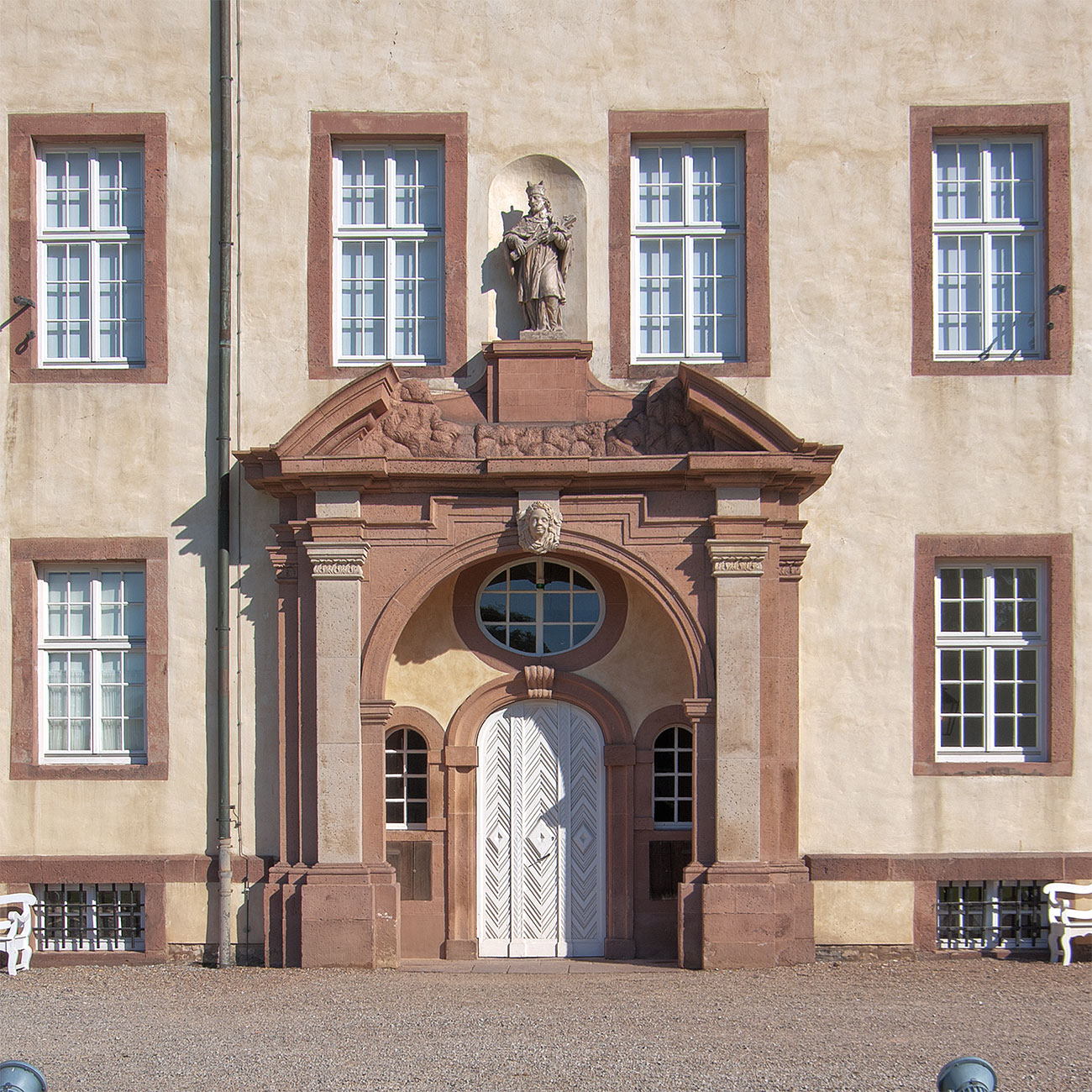 Portal Westfassade Schloss Corvey