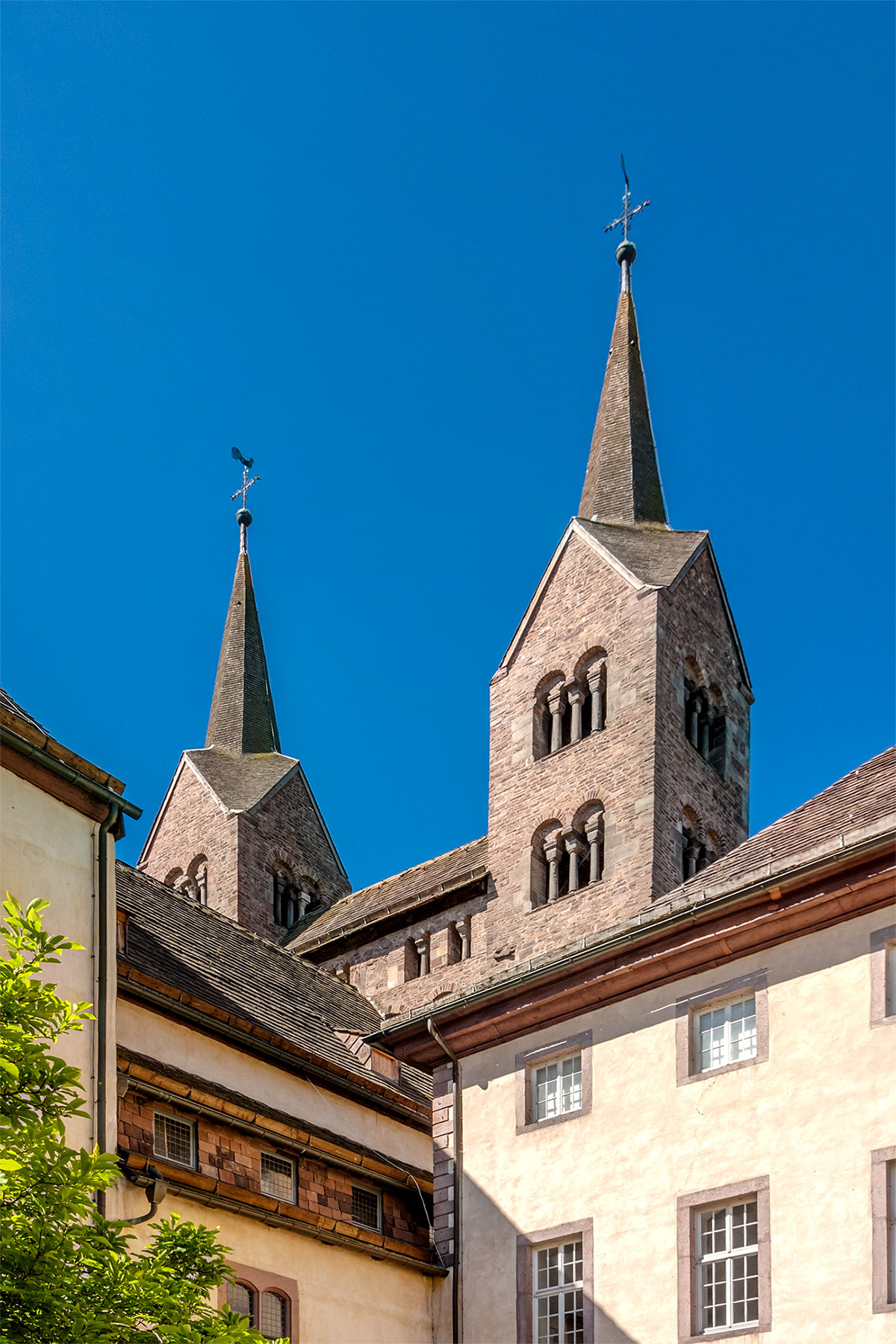 Nordostansicht Westwerk Kloster Corvey