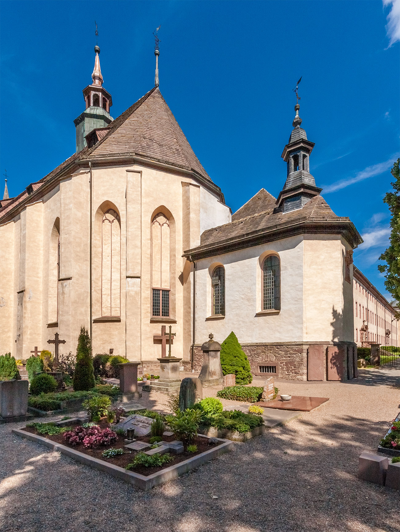Ostansicht Klosterkirche Corvey