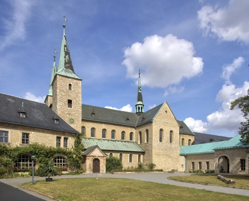 Südansicht Klosterkirche Huysburg