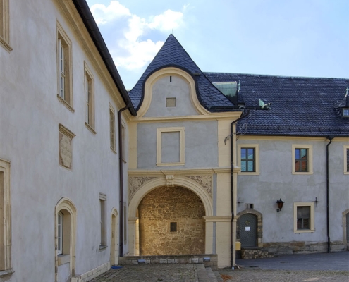 Eingang Hofseite Kloster Huysburg