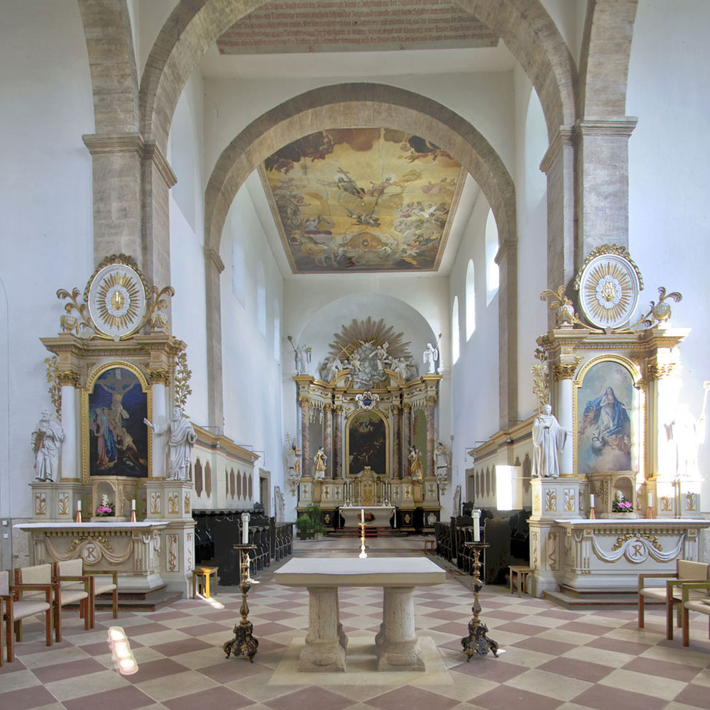 Mittelschiff Altar Kloster Huysburg