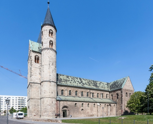 Südansicht Klosterkirche Kloster Unser Lieben Frauen Magdeburg