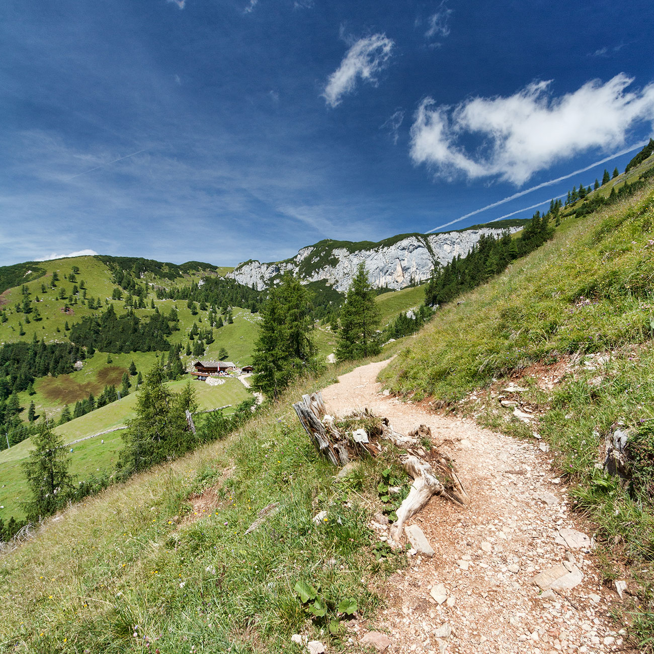Spaziergang Rofangebirge Alpen