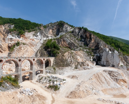 Carrara Steinbruch Italien