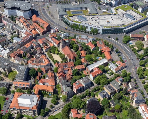 Luftbild Magniviertel Braunschweig