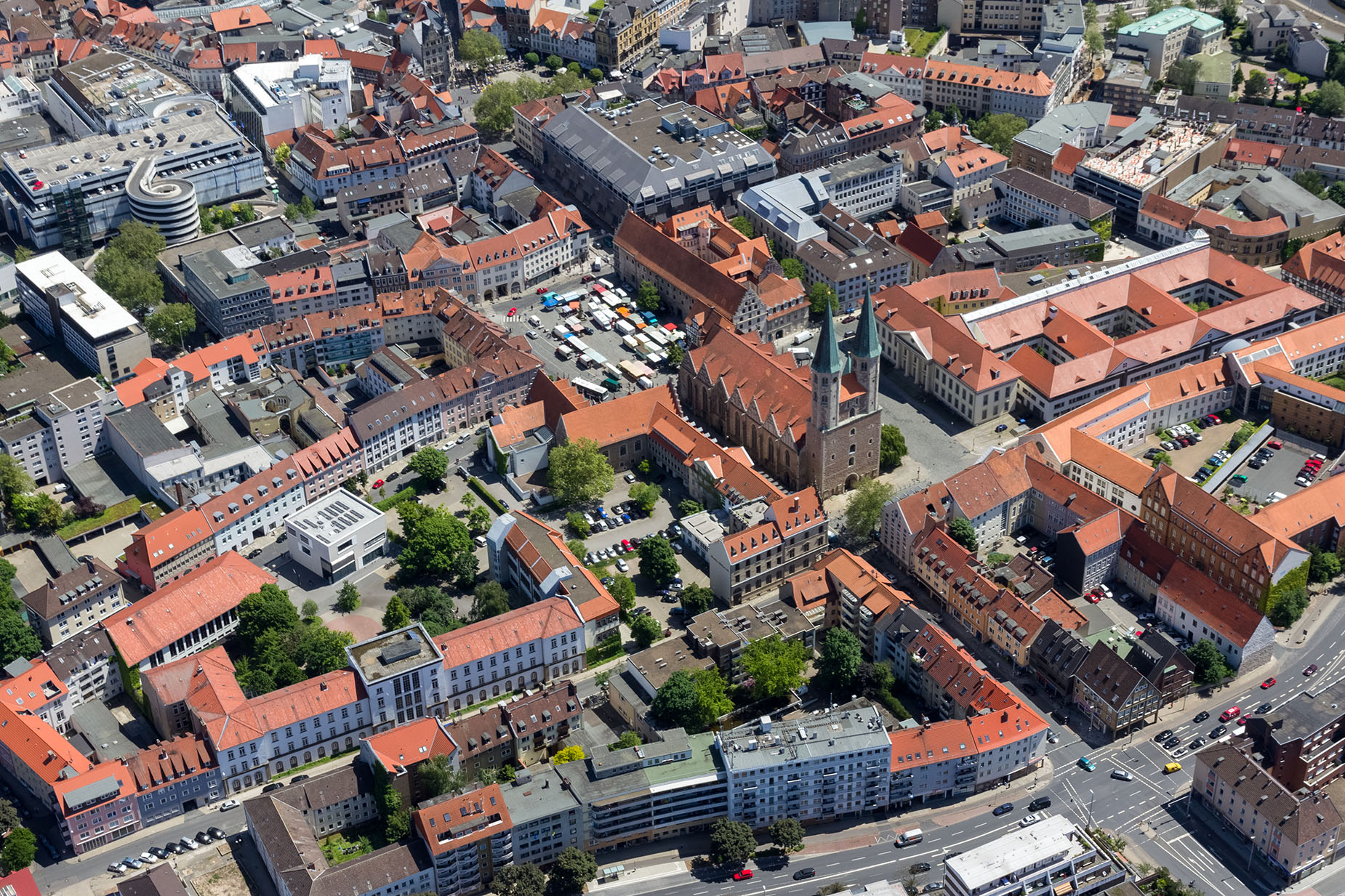 Luftbild Altstadtmarkt Braunschweig