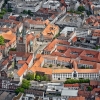 Luftaufnahme vom Eiermarkt und Altstadtmarkt in Braunschweig