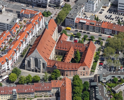 Luftbild Brüdernkirche und Kloster Braunschweig