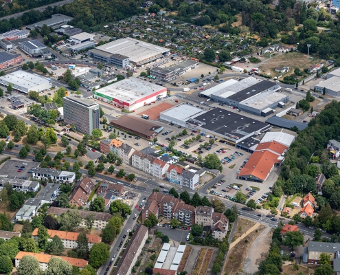 Luftbild Gewerbegebiet Celler Straße Braunschweig