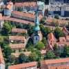 Luftbild Kreuzkirche Hannover