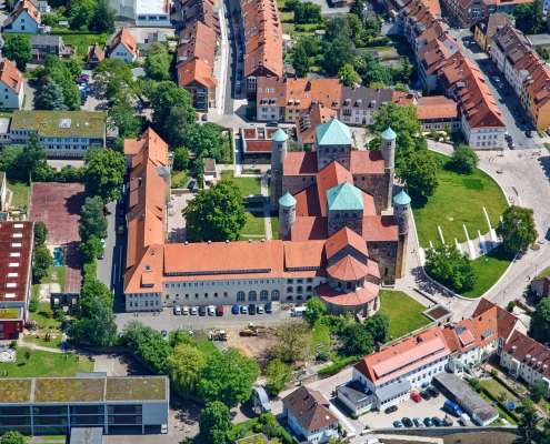 Luftbild Michaeliskirche Hildesheim