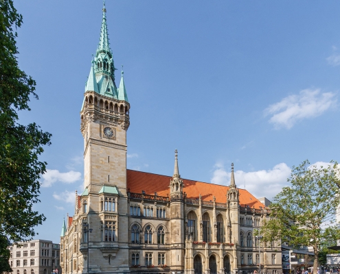 Neues Rathaus Braunschweig (Südansicht)
