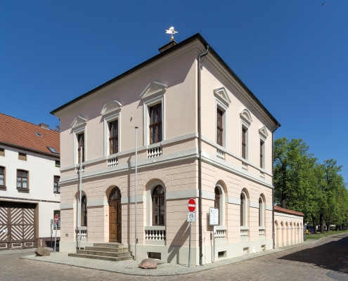 Südostansicht Rathaus Wörlitz