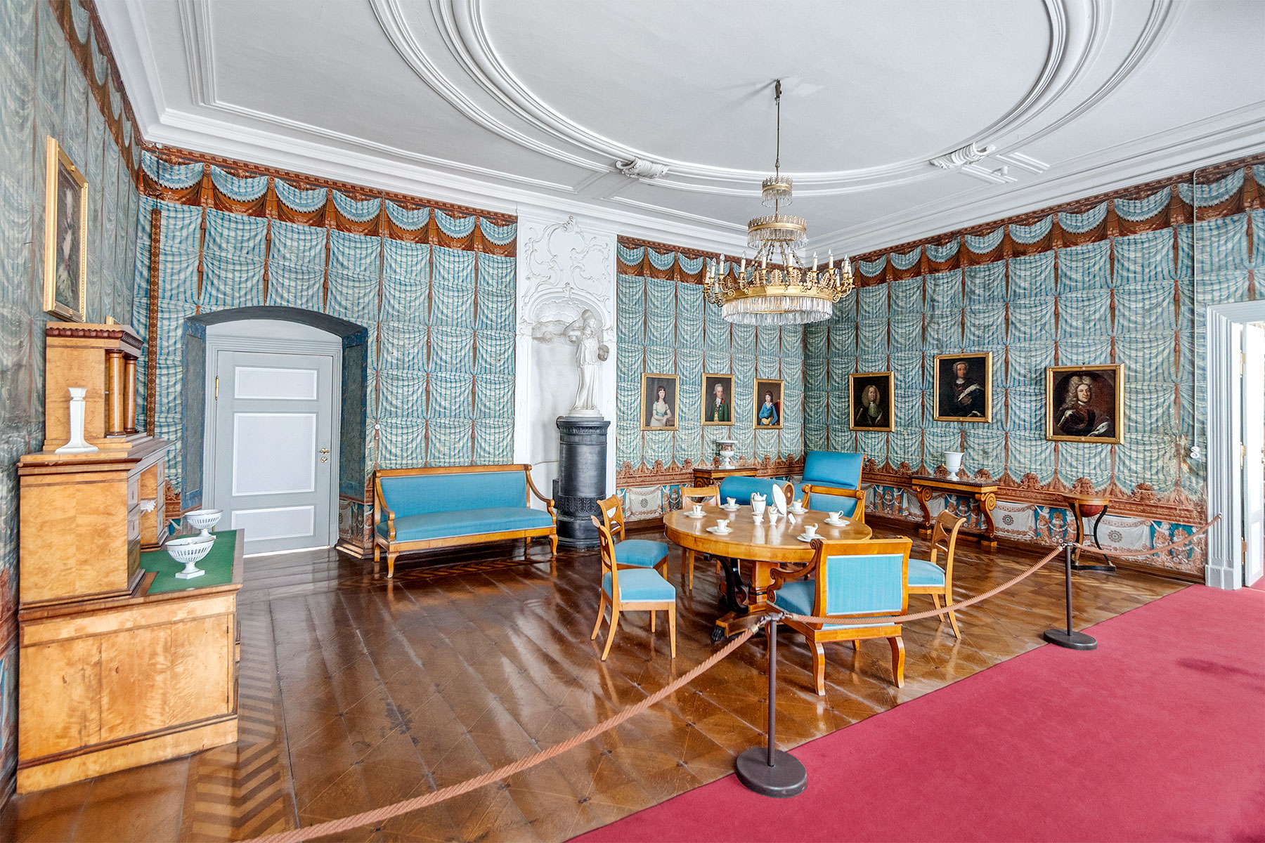 Blauer Salon Schloss Corvey