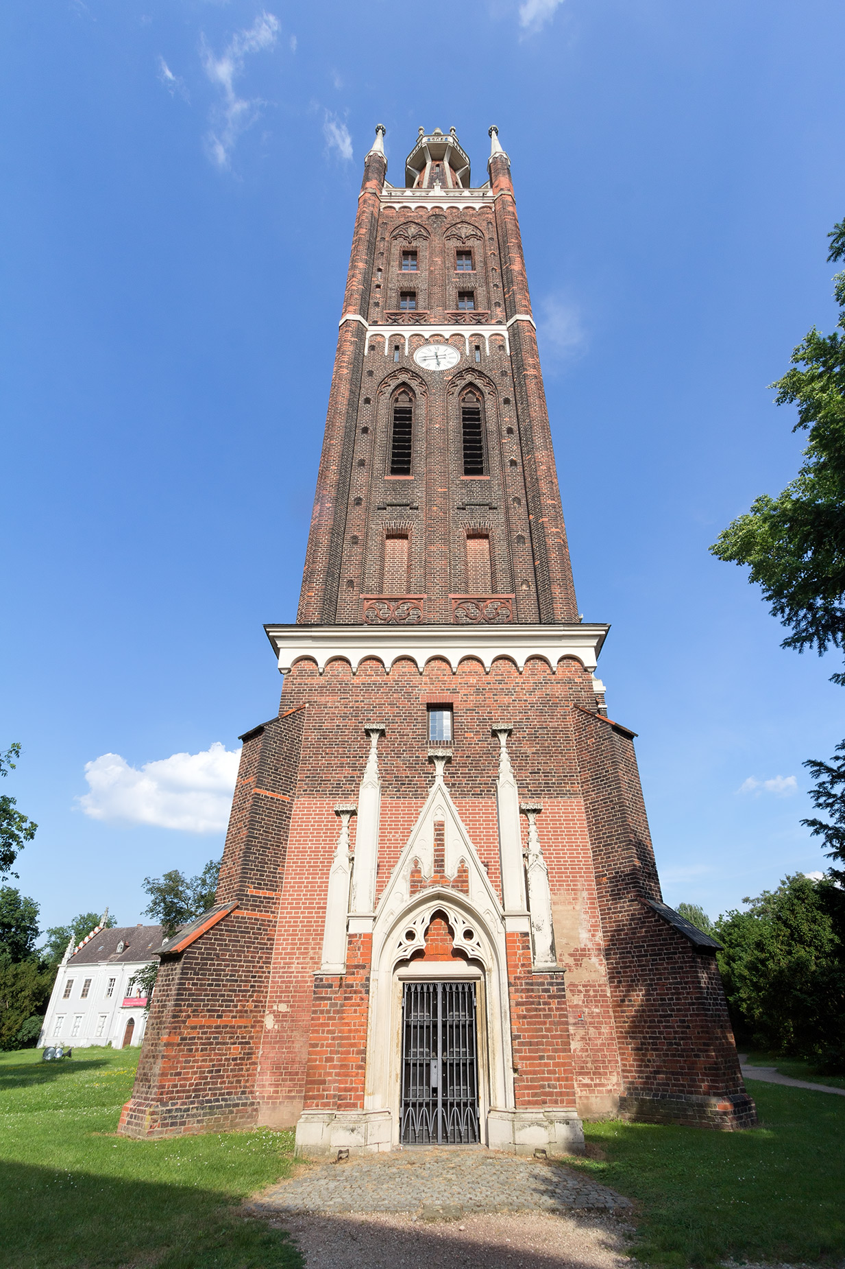 Westansicht St.-Petri-Kirche Wörlitz