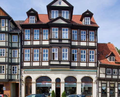 Fassade Markstraße 11 Quedlinburg