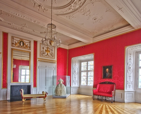 Roter Salon Schloss Quedlinburg