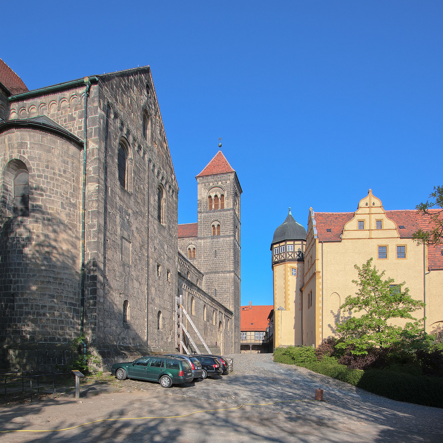 Schlossberg Quedlinburg 1842