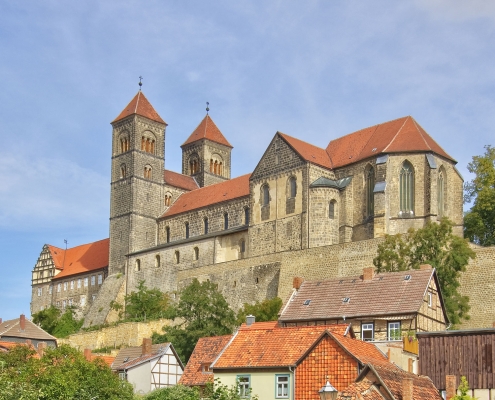 Südostansicht Stiftskirche Quedlinburg